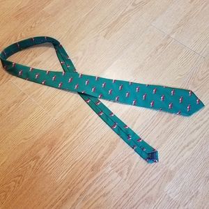J. Khaki Christmas tie